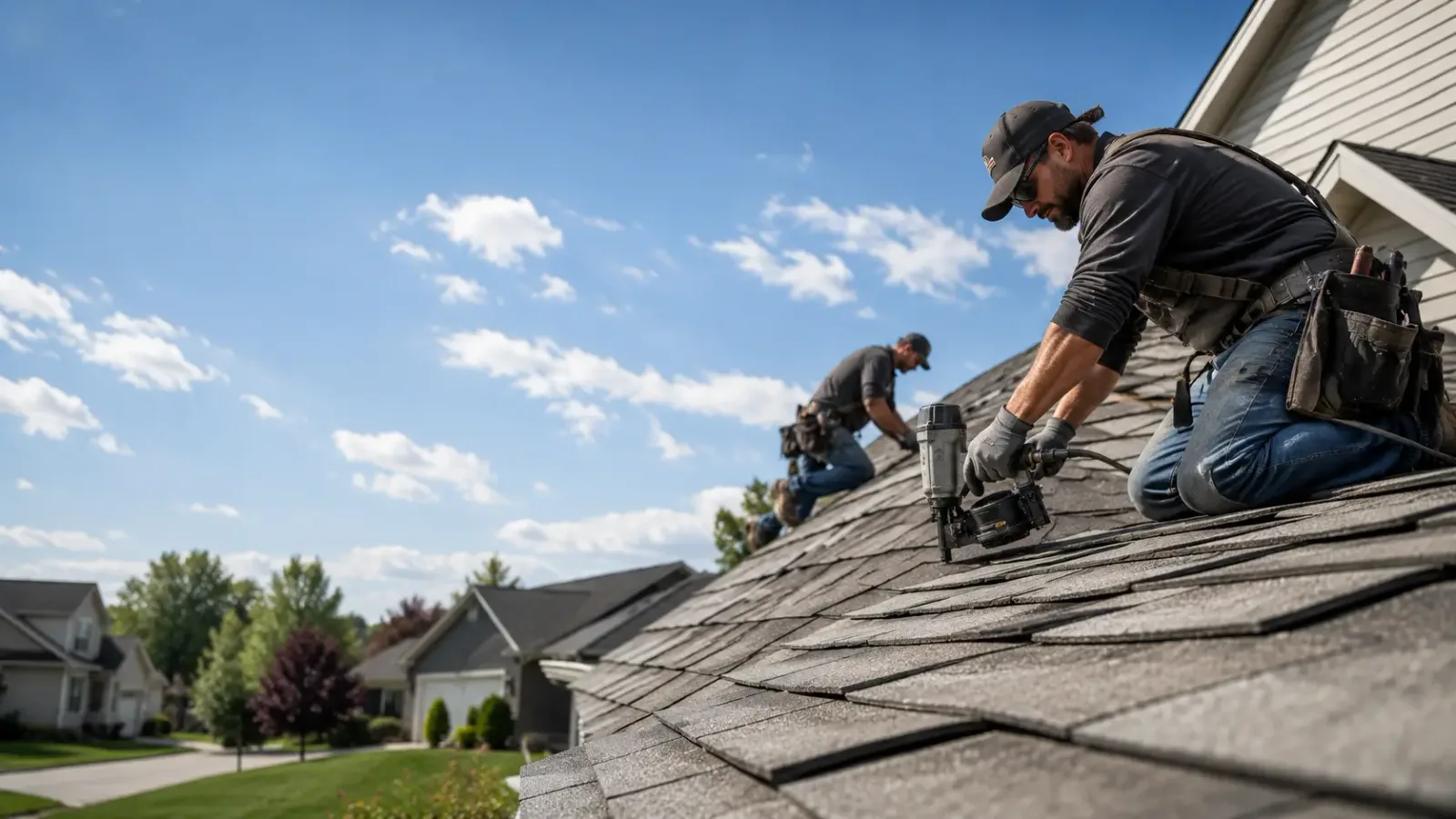 Storm Damage Roof Repair in De Witt, NE near me